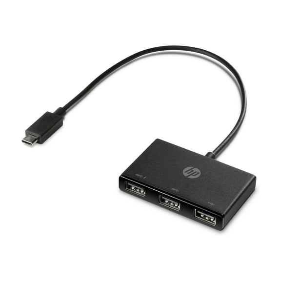 HP USB-C USB-A 1 Hub with Documentation (New)