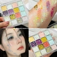 thumbnail image 4 of 16/25 Colors Shimmer Glitter Sequins Eyeshadow Long-lasting Makeup Makeup Professional, 4 of 8