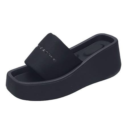 

Pimfylm Indoor Slippers Available in 13 Colors Rhinestone Sandals Women s Flat Sandals Flip Flop Jeweled Sandals Black 6.5