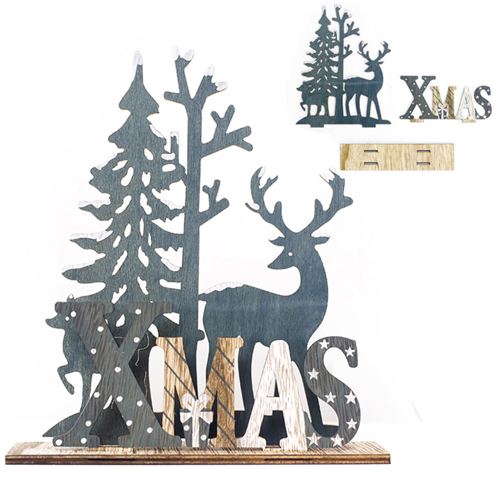 Reindeer Wall Decals Christmas Window Clings Deer Elk Stickers Xmas Decor AU 