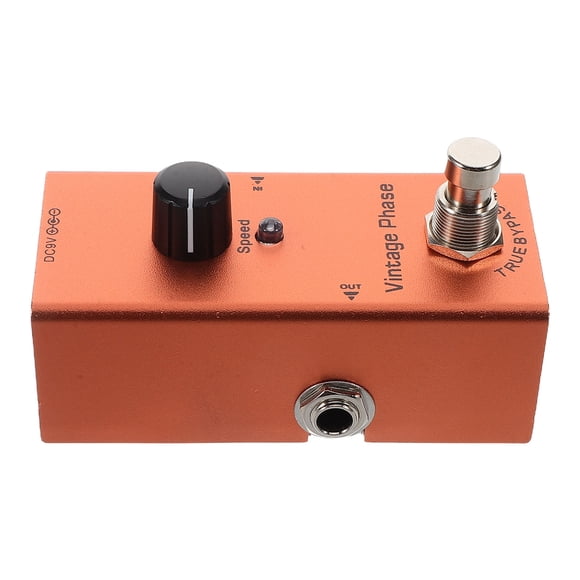 HONITANO Portable Orange Guitar Effects Pedal with Advanced Noise Reduction for Guitar