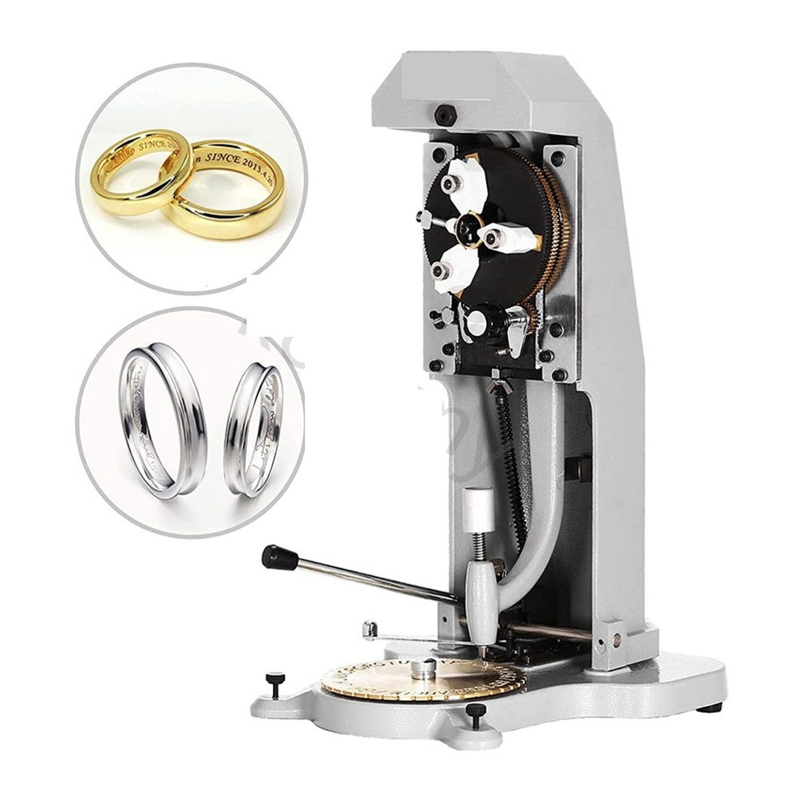 Inside Ring Engraver Stamper With Two Faces Standard Letter Block Inside Ring Engraving Machine Jewelry Making Tools ,Powerhouse Performance