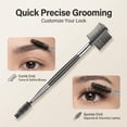 thumbnail image 5 of Eyelash Separator & Eyebrow Brush Set, Eyebrow Brush Eyelash Separator Brow Comb & Lash Spoolie Eye Makeup Tools for Removes Clump Mascara,Eye Brow (3 Pieces Set), 5 of 7