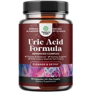 Natures Craft Tart Cherry and Celery Seed Dietary Supplement Capsules, 60 Count