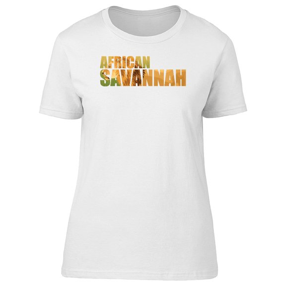 African Savannah (Lion) Tee Men's -Image by Shutterstock