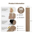 thumbnail image 5 of Peel and Stick Floor Tile, 36Packs 54 Sq. Ft Vinyl Flooring Plank 36"x 6" Peel and Stick Vinyl Flooring Tile Waterproof Wood Grain for Bedroom, Living Room, Kitchen, RV(Smoke Oak), 5 of 8