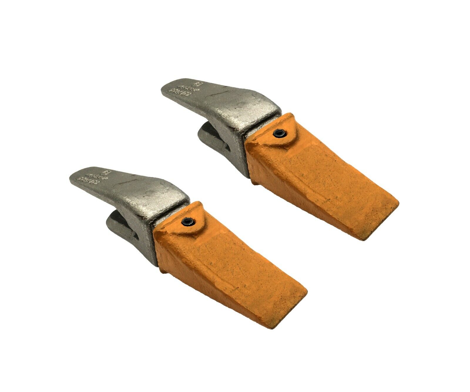 2 Excavator/Backhoe WeldOn Shank, Tooth & Pin Assemblies 552X156