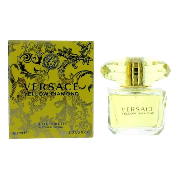 Versace Yellow Diamond by Versace, 3 oz Eau De Toilette Spray for Women