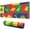 Colorful Cartoon Dinosaurs, variant on Long Mouse Pads for Desk,Colorful Cartoon Dinosaurs Squares Desk Mats on Top Of Desks, Desk Mouse Pad Extra Large with 3mm Non-Slip Base and Stitched Edge for Gaming,Work,Home 31.5"x11.8"