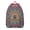 Mandala Bohemian, variant on Folk Style Mandala School Backpack for Women, Ethnic Boho Canvas Daypack with Traditional Tribal Sacred Symbol Ornament