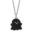 thumbnail image 1 of 2 uds moda europea y americana regalos de Halloween collar de fantasma de dibujos animados collar de accesorios de pareja de Hip Hop, negro, 1 of 5