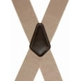 thumbnail image 3 of Suspender Store 2 Inch Wide Clip Suspenders - TAN 48" for 5'9" to 6'2" tall, 3 of 4