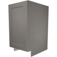thumbnail image 1 of Armoire de Base Démontable 21 Pouces - avec Porte Shaker Simple, Gris Huître, 1 of 1