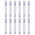thumbnail image 1 of Uxcell 12Pack de Correas de Cable de Silicona de 4.7 Pulgadas, Organizadores Reutilizables de Cable, Morado, 1 of 7