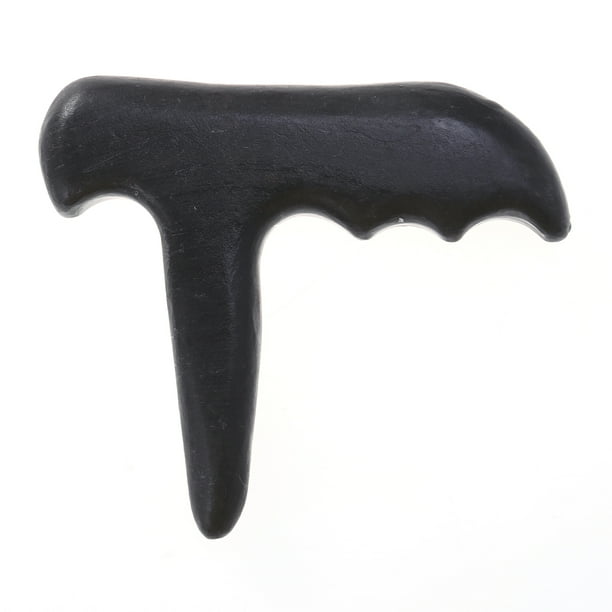 EeaseMX Masajeador de acupuntura con aguja de piedra natural, barra de masaje para manos y pies, herramienta de masaje corporal