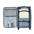 thumbnail image 4 of Protege Arendale 32" Softside Expandable Rolling Spinner Luggage, Purple, 4 of 9
