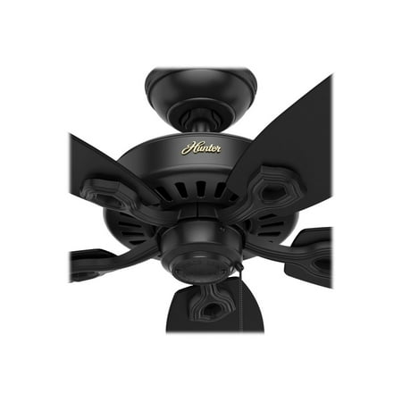 Hunter Fan Company 53243 Builder Elite 52 Inch Home Ceiling Fan Matte Black Walmart Canada