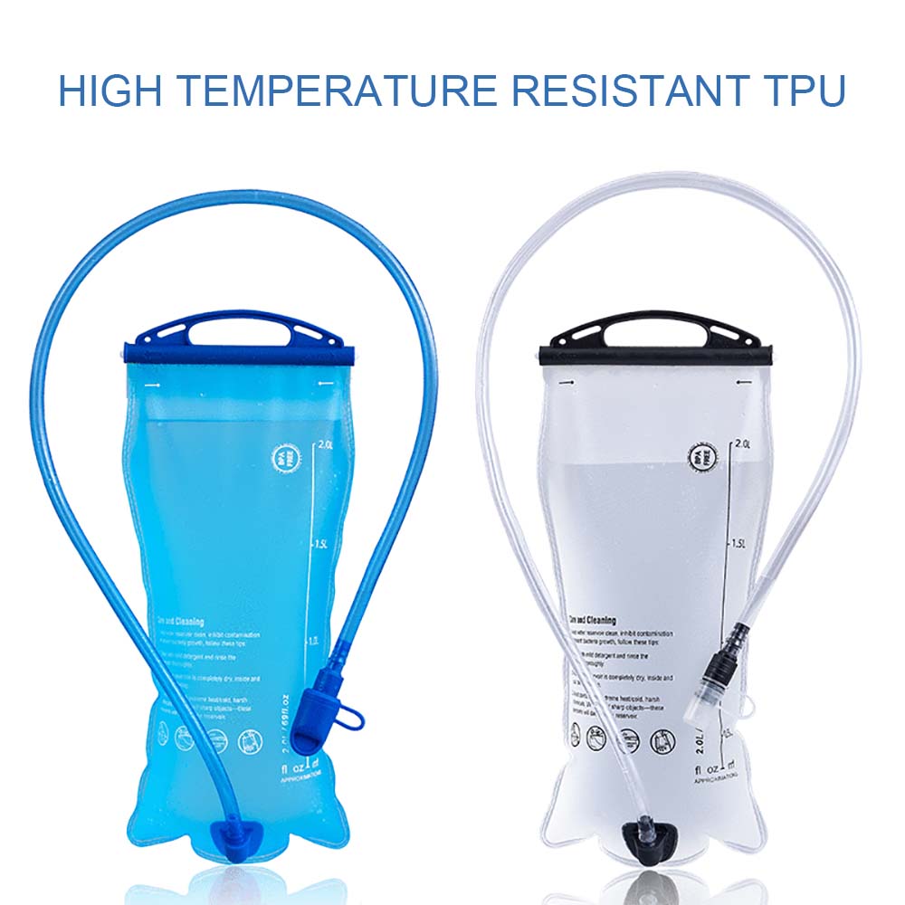 Hydration Bladder Bag Water Bladder Sports Travel Reservoir Hydration Bag Pack Outdoor Hiking Blue BESTZY 2L Hydration Water Bladder Hiking Water Bag Hydration Bladder