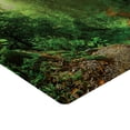 thumbnail image 2 of Ambesonne Nepal Fitted Sheet, Forest in Asia Touristic, Queen Size, Green Brown, 2 of 3
