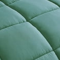 thumbnail image 6 of Chezmoi Collection Granite Green Down Alternative Comforter Oversized Queen - 3-Piece All Seasons Lightweight Comforter Set - Microfiber Comforter Duvet Insert with Corner Tabs, 6 of 6