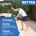 thumbnail image 3 of ProTuff 22" Pool Brush Head – Comes Sturdy Bristles, Tough on Algae, Dirt & Grime – Cleans 3X Faster – Extra-Wide Pool Scrubber Brush with Pole Attachment Option, 3 of 5