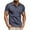 Navy, variant on Fnnxeal Mens Polo Shirts Lightweight Collared Short Sleeve Summer Casual Button Navy Polo Shirts for Men Size 2XL