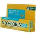 thumbnail image 5 of Neosporin + Maximum-Strength Pain Relief Dual Action Cream, First Aid Topical Antibiotic & Analgesic Cream for Wound Care of Minor Cuts, Scrapes & Burns, Polymyxin B & Pramoxine HCl, .5 oz (Pack of 2), 5 of 6
