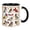 Black, variant on Patriotic Cardinal Coffee Mug, Ceramic Independence Day Mug, Morning Tea Cup for Office Home Kitchen,Independence Day 4th of July Drinkware Vintage Art Idea for Men Women