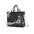 thumbnail image 7 of FORMRS Womens Corduroy Tote Bag Crossbody Shoulder Handbag with Pocket, Sitting on The Moon, 7 of 7