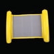 thumbnail image 3 of Cama flotante inflable grande y gruesa, hamaca de agua portátil, tumbona para piscina, foto de verano, para mujeres y hombres, color amarillo, 3 of 11