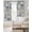 Blue, variant on Eiffel Tower Black Out Curtains 63 Inch Long, Room Darkening Draperies Curtains Panels, European Architectural Retro Hand-Painted Thermal Insulated Curtain for Bedroom Living Room 52"x63" 2 Panels