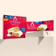 Atkins Strong High Protein Bar, Birthday Cake Flavored, 20g Protein, 4 Count