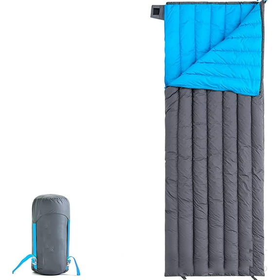 Sleeping Bag for Adults Single Spring Autumn Outdoor Camping Sleeping Bag Lightweight Carry Bag Storage Pockets，Orange