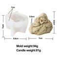 thumbnail image 3 of 3D Mermaids Candle Silicone Mold DIY Cake Chocolate Baking Mould DIY Handmade Soap Molds Sleep Girl Statue Exploy Resin, 3 of 4