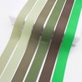 thumbnail image 2 of Cinta de grogrén de musgo verde para embalaje de regalo, decoración de fiesta de Navidad, lazos artesanales hechos a mano, 5 yardas/lote, 2 of 4