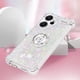 thumbnail image 4 of Funda para Xiaomi Redmi Note 13 Pro Plus 5G con Brillo Líquido Flotante, Purpurina, Parachoques y Anillo Giratorio Soporte, 4 of 5