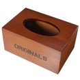thumbnail image 2 of Porta pañuelos de madera, caja de pañuelos de escritorio, contenedor de pañuelos retro, caja de pañuelos para coche, 2 of 8