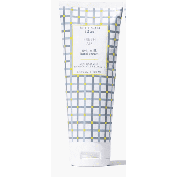 Beekman 1802 Fresh Air Goat Milk Hand Cream, 2 oz – Nourishing Moisturizing Hand Lotion
