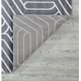 thumbnail image 4 of A2Z Paris 1939 Greek Key Faded Grey Pattern Soft Hallway Runner Area Rug Tapis Carpet (3x5 4x6 5x7 5x8 7x9 8x10), 4 of 5