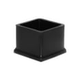 thumbnail image 5 of Flyshop Square Durable Silicone Leg Tips Furniture Chair Leg Caps Floor Protectors 1-Inch x 1-Inch (25 x 25 mm) Black 10Pcs, 5 of 7