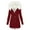 Red, variant on Winter Coats for Women Plus Size Parka Down Thick Heavy,Stay Warm, Stay Chic: Plus Size Winter Coats Under $20 Top,Winter Coats for Women - Hot Pink S