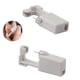thumbnail image 3 of Einweg Sicherheit Body Nase Lippe Nabel Ohr Piercing Gun Pierce Stanz Werkzeug Beauty Kit mit Krone weiß Stahl Ohr Ohrstecker Asepsis (2 piezas) Zhivalor Aretes, 3 of 5