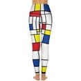 thumbnail image 5 of Mondrian Minimalist Leggings De Stijl Modern Art Push Up Yoga Pants Elegant Quick-Dry Yoga Legging Women Fitness Sport Pants, 5 of 6
