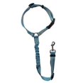 thumbnail image 1 of Cinturón de seguridad para perros Avernio, cinturón de seguridad para el automóvil ajustable Fuzzygo y correa azul claro, 1 of 5