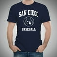 thumbnail image 4 of San Diego Classic Baseball Arch Basic Cotton T-Shirt - 2X-Large - Navy, 4 of 6