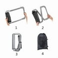 thumbnail image 6 of Portable Camping Chair Outdoor Folding Stool Aluminum Alloy Fishing Chair Barbecue Stool Folding Chair, 6 of 8