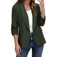 thumbnail image 2 of Neewe Cardigan Chic pour Femmes, Chandail à Capuchon, Veste à Manches 3/4, Manteau Décontracté, Tenue de Printemps Automne Tendance, 2 of 8
