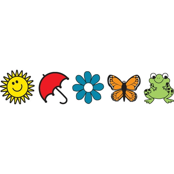 SHAPES ETC. Incentive Stamp Set - Spring