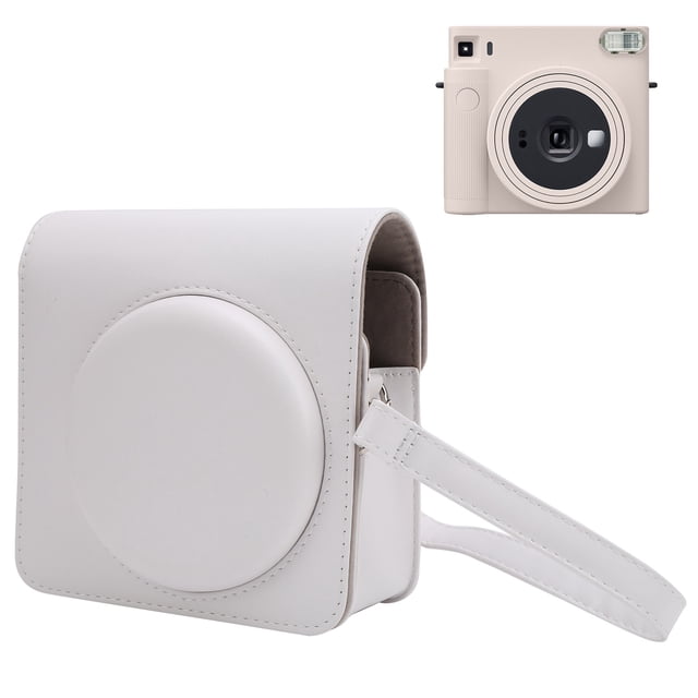 Funda Protectora para Cámara, Bolso de Hombro de Cuero Pu Con Cubierta Tipo Desmontable, Hebilla de Ajuste de Correa de Hombro de Metal