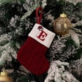 thumbnail image 3 of Christmas Decorative Hanging Garnishments The Christmas Shoppe Garland Tall Christmas Decorations Red Knitted Festive Socks Window Decorations Hanging Wooden String Beads Garland Tree, 3 of 3
